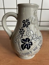 Weinkrug Mostkrug Stein 0,5L Wick Werke Trinkt wie eure Väter aus Stein den Wein