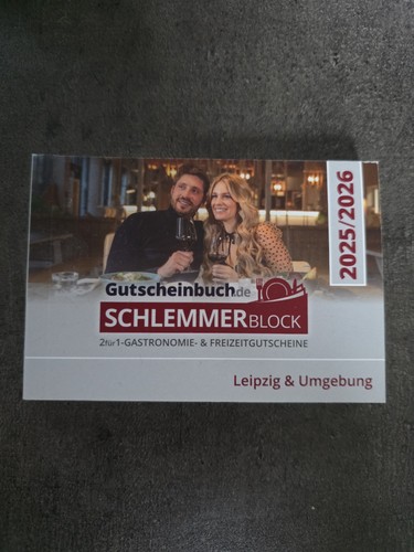 Schlemmerblock/Gutscheinbuch