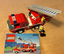Lego 6593: Feuerwehrauto, 😊Top-Zustand, komplett, mit Anleitung, 😒ohne OVP