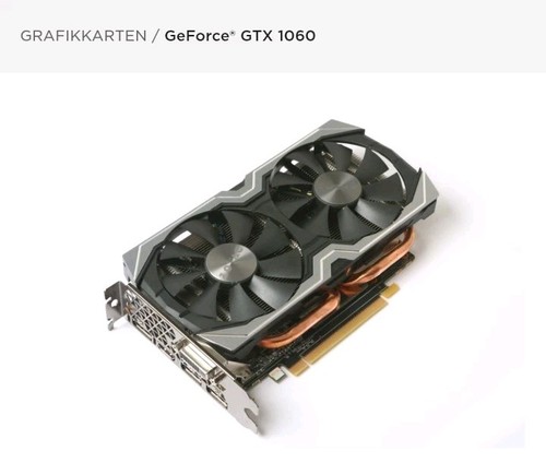 Zotac geforce gtx 1060 amp - zotac,