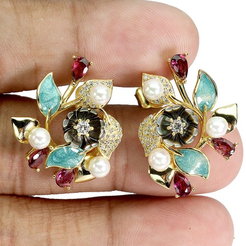 925 sterling silber ohrringe - 925,