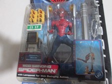 Spider -man movie swinging