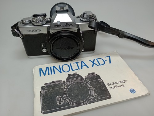 Minolta xd7 silver slr kamera - xd7,