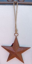 ❤ Rost - Stern zum hängen Metall  Antiklook  Vintage Garten  Weihnachten ❤