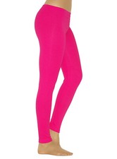 Thermo Leggings leggins Hose lang aus Baumwolle Fleece warm dick weich