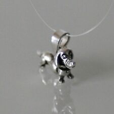 Kettenanhänger - Dackel - beweglich - Silber 925 - Wackeldackel - Dachshund