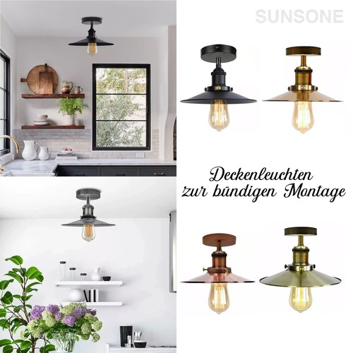 E27 led deckenlampe vintage - deckenlampe,