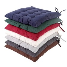 Sitzkissen Stuhlauflage Stuhlkissen - Sonderposten Abverkauf ILKA 100% Baumwolle