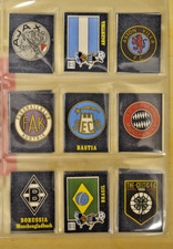 Panini Fußball Jean`s Sticker 1978 - Wappen Komplettsatz 48 Sticker ungeklebt