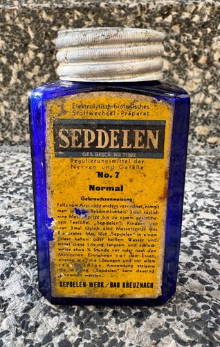 Antike apothekerflasche - antike,