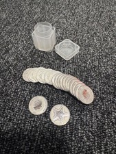 20x 1/10 oz Silbermünze Cook Island Silver Star 2021 Feinsilber 9999