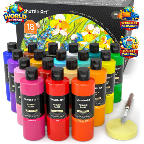 Acrylfarben set 250ml - 18, x
