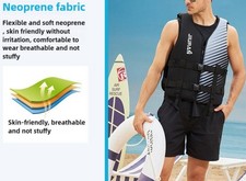 Schwimmweste~für~Erwachsene~Kinder~Wassersport~Rettungsweste~Kajak~Life~Jacket