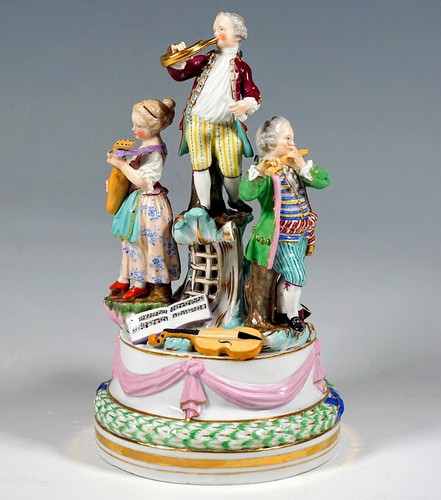 Meissen gruppe musizierende - gruppe,