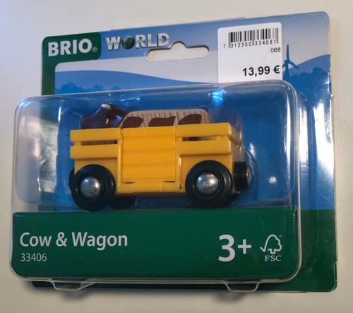 Brio cow wagon anhänger - &,