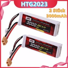 2er 3000mAh 11,1V Li-Po Akku