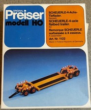 PREISER 1122, Scheuerle 4-Achs