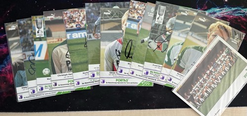 Werder bremen autogrammkarten - werder,