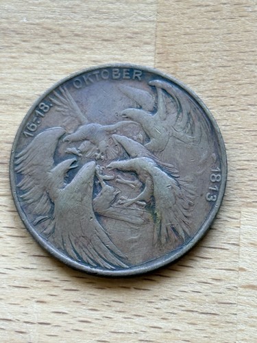 Deutsches reich medaille - medaille, 1913