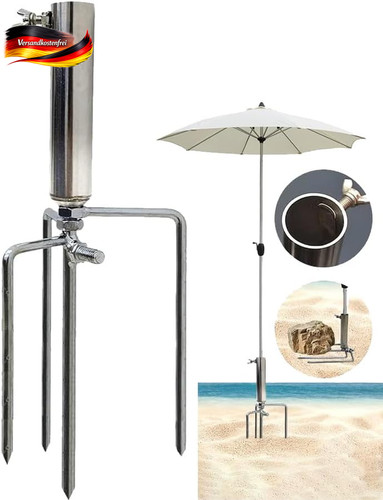 Sonnenschirm erdspieß - sonnenschirm,