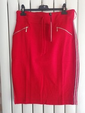 Damen Rock Stoffrock Sportlicher Rock Gr. M