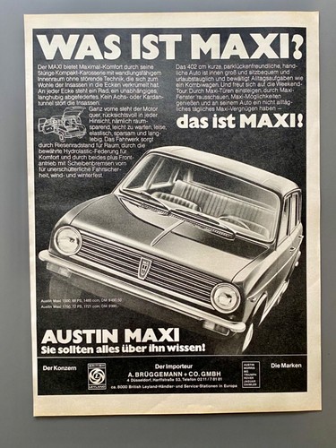Austin maxi british leyland - austin,