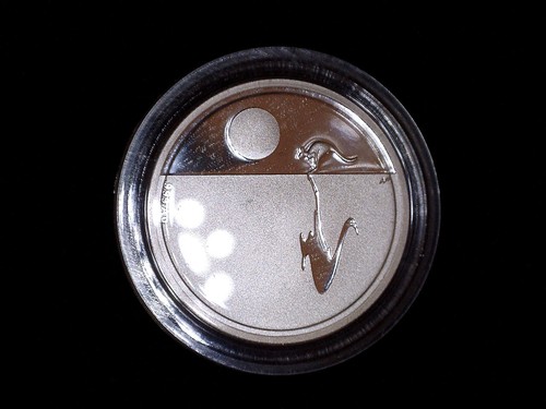 Australia silver one dollar - silver,