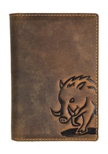 echt Leder Passhülle Etui