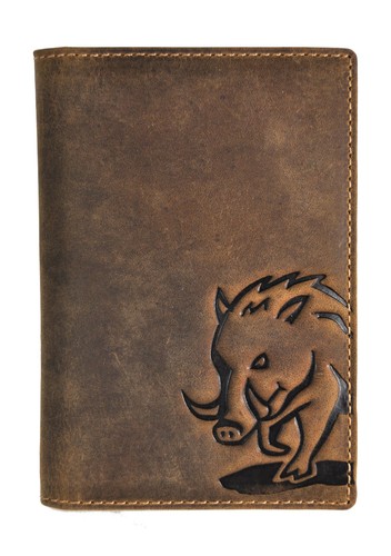 Echt leder passhülle etui - echt,