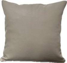 Sofakissen 40x40cm echt - , leder