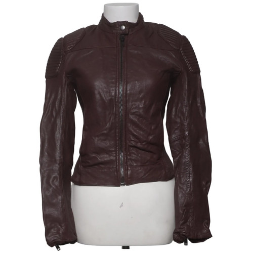 Divided lederjacke - by,