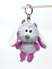 NICI Monster Hihi grau rosa Schlüsselanhänger Selten