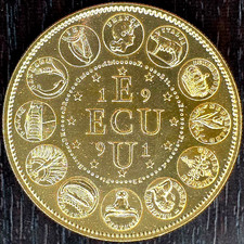 Medaille - EUROPA 1991 - ECU - EUROPA