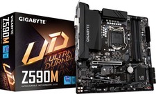 GIGABYTE Z590M Mainboard Sockel 1200 Intel Z590 DDR4 USB-C 3.2 10. & 11. Gen.