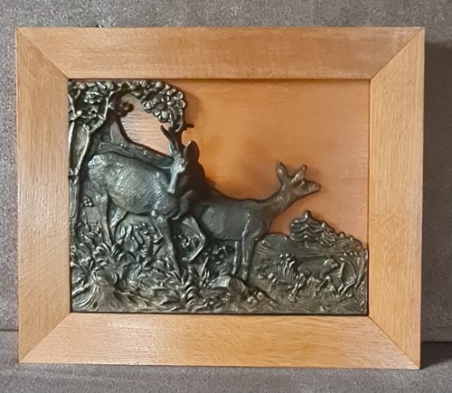 Altes jagd relief - altes, relief-bild