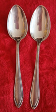 2 silberne Vorlegelöffel BSF