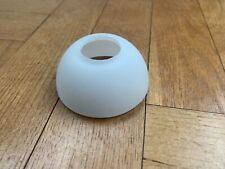 Lampenschirm Ersatzglas Glasschirm 25 mm weiß matt  H 30 mm  D 65 mm