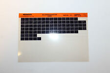 Honda Teile-Katalog Allzweckmotor G 300 1997 Ersatzteilkatalog Microfich Katalog