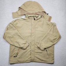 Timberland Weathergear Jacke Herren Übergangsjacke XL Vintage Beige Wind Outdoor