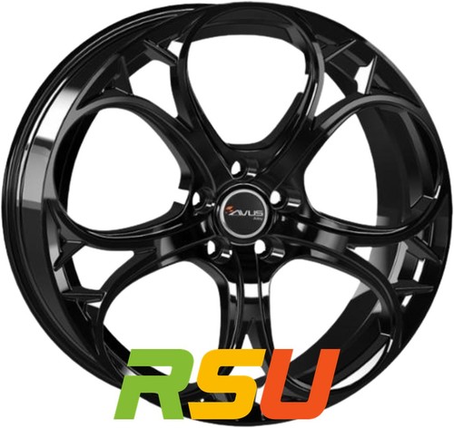 Avus racing 520 black - racing, 9x19"