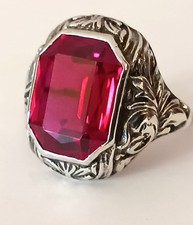 Ring Silber Vintage Antik Art