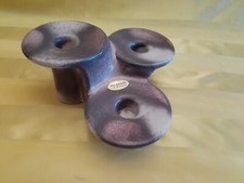 OTTO KERAMIK  -Kerzenständer  Grau braun 60er-70er Jahre