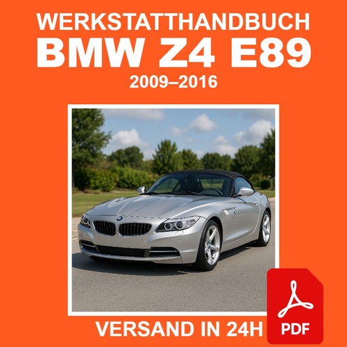 Werkstatthandbuch bmw e89 - werkstatthandbuch, z4