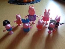 8 Peppa Pig Spielfiguren Konvulat neuwertig
