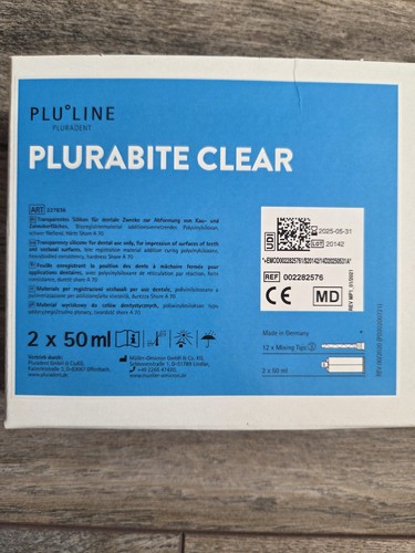 Plurabite clear abformmasse - 5x,