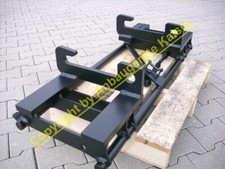 Adapter von Eurotrac Radlader auf Anbaugeräte mit Euroaufnahme