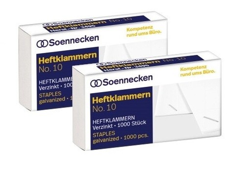 2000 soennecken heftklammern - 2000,