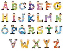 SEVI Buchstaben Clown A-Z