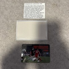 HSV Telefonkarte Europapokal