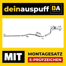 Auspuffanlage für Mercedes 8 W115 200 220 240 D Auspuff L977